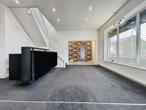 Open plan salon/showroom/reception- click for photo gallery